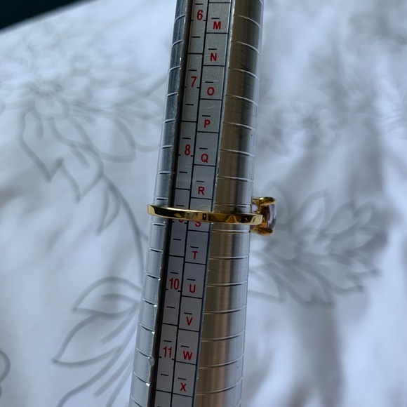 Sterling silver with 14k gold stacking ring - Picture 7 of 8